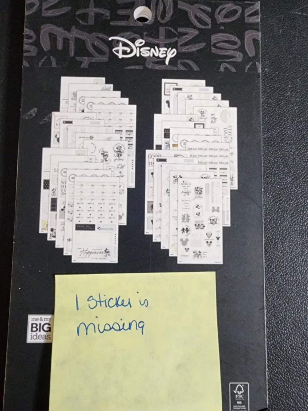 Disney Happy Planner Sticker Book